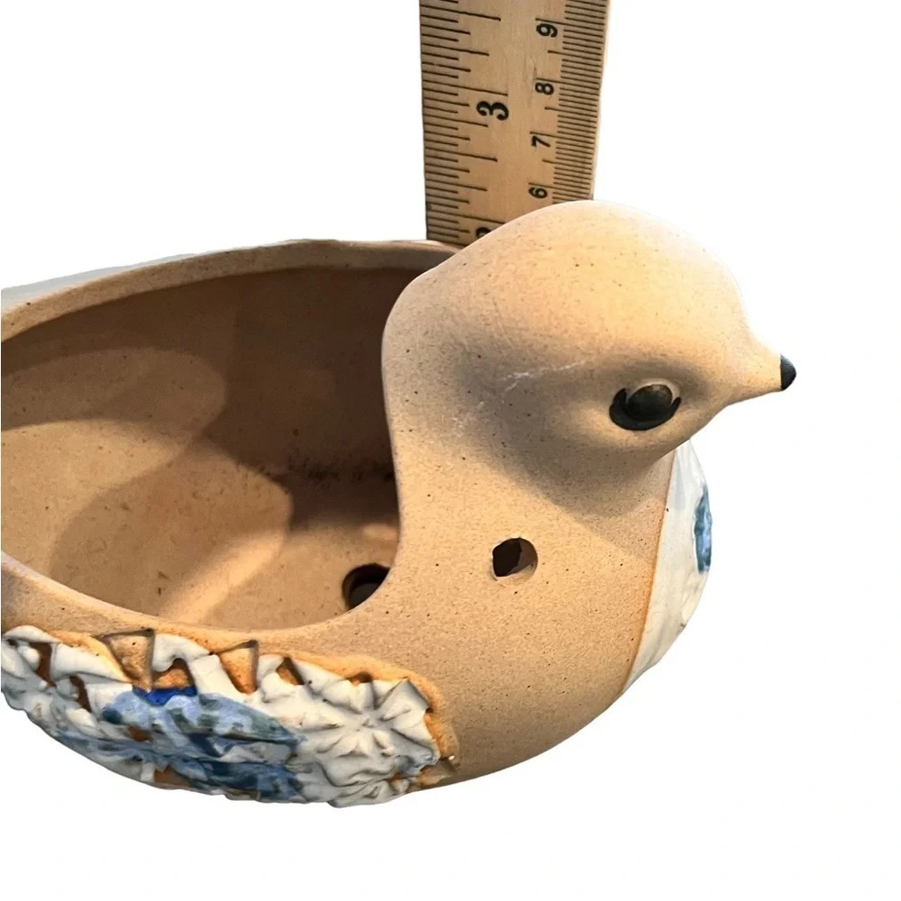 Mexican Bird Form Hanging Planter atonal - Picture 5 of 8